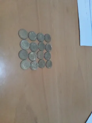 Lote de 16 monedas antiguas