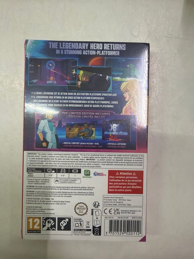 Space Adventure Cobra The Awakening Nintendo Switc