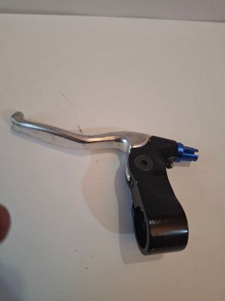 Maneta Freno MTB Aluminio Negra/Azul
