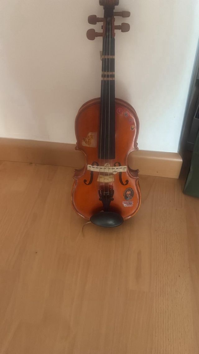 Violín con funda y arco