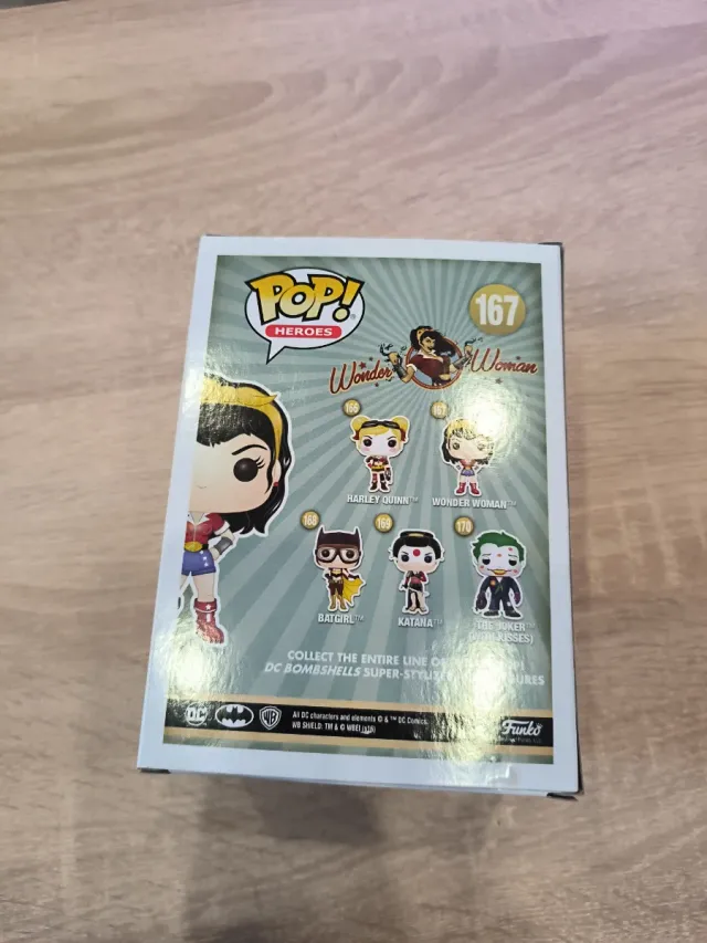 Funko Pop Wonder Woman 167 DC Bombshells