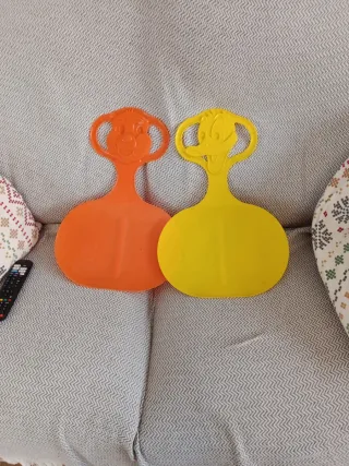 Trineo pala infantil plástico