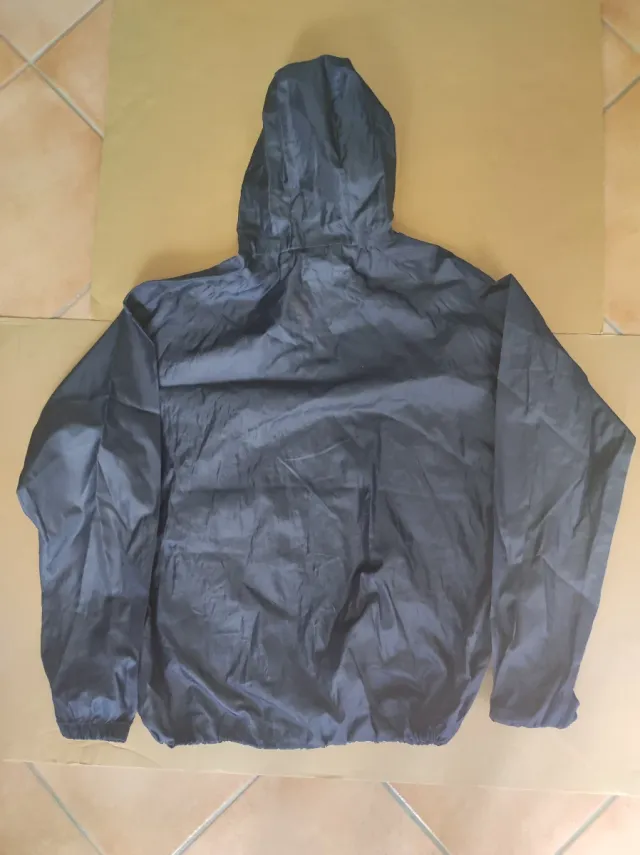 Giacca a vento Geographical Norway blu/arancio