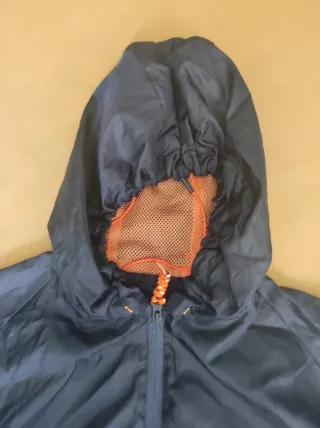 Giacca a vento Geographical Norway blu/arancio