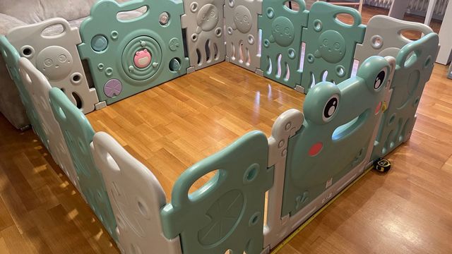 Parque infantil corralito bebé 155x155.