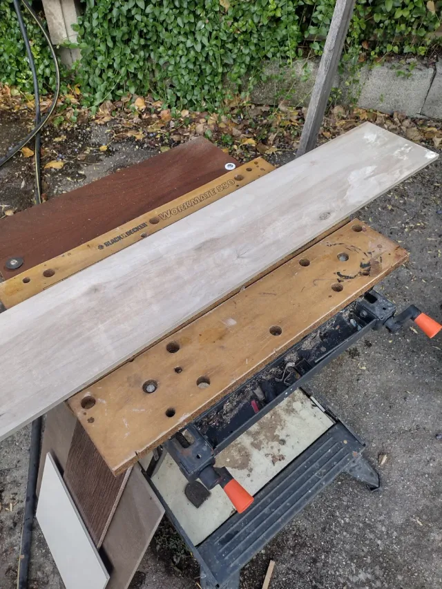 Baldosa imitación madera