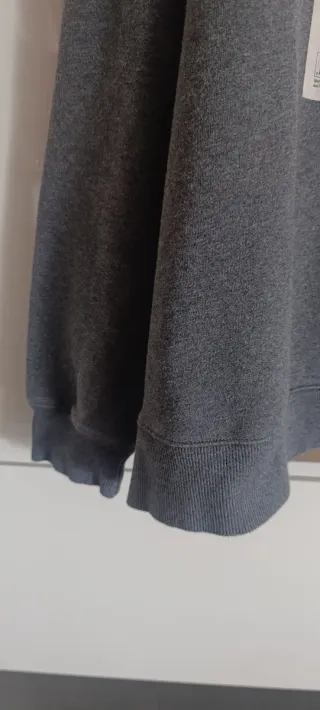 Sudadera Benetton gris hombre