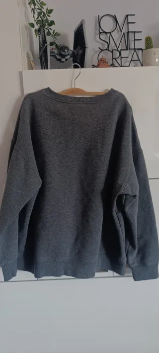 Sudadera Benetton gris hombre