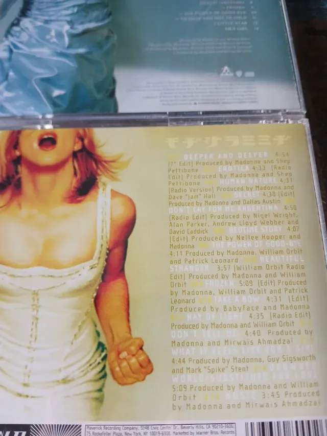 Madonna Ray of Light & Greatest