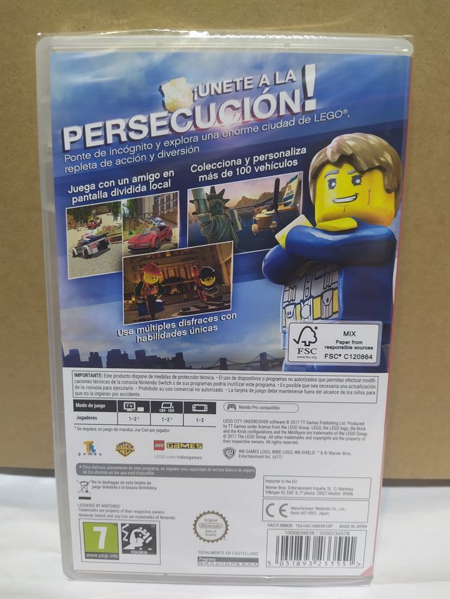 LEGO City Undercover Nintendo Switch