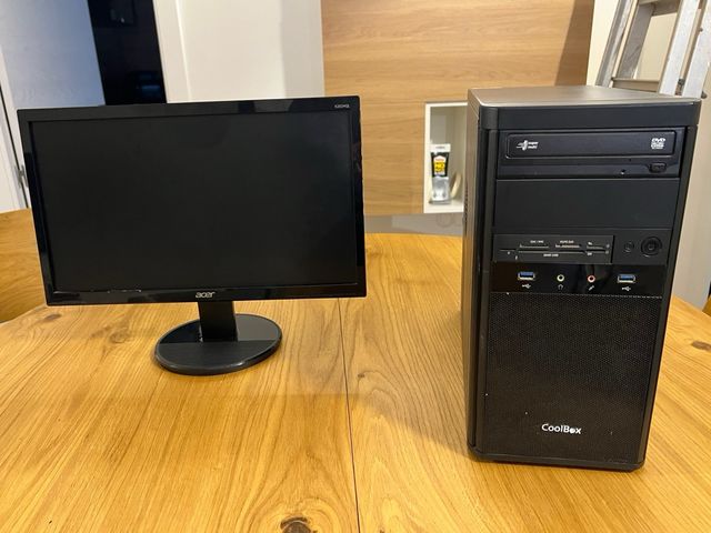 Ordenador Sobremesa CoolBox Negro