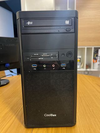 Ordenador Sobremesa CoolBox Negro