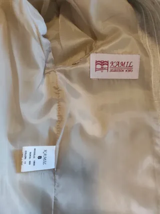 Traje completo niño Kamil beige