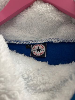 Sudadera Converse Azul Talla S