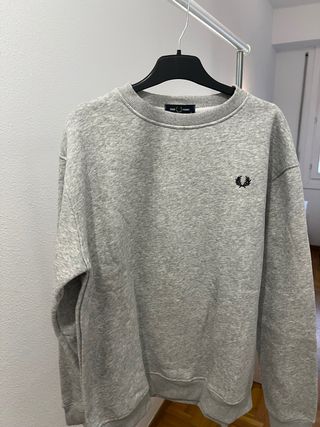 Sudadera Fred Perry Gris