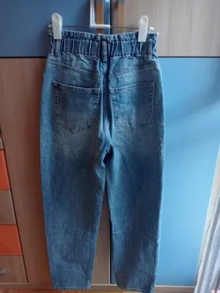 Pantalones vaqueros azules mujer