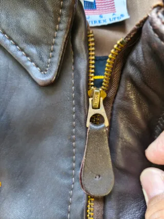 Chaqueta Cuero Avirex A-2 Talla L