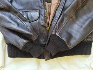 Chaqueta Cuero Avirex A-2 Talla L