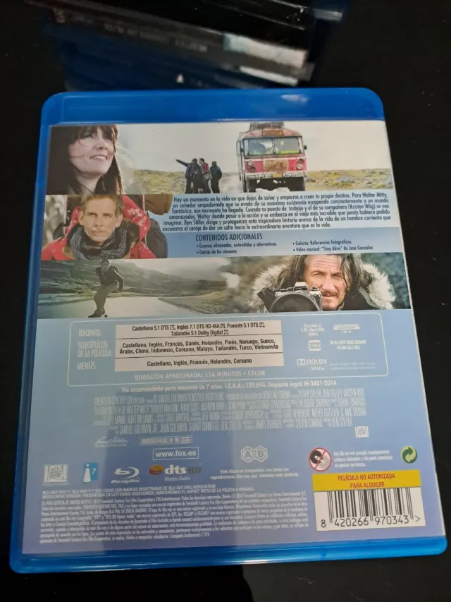 Blu-ray La vita segreta di Walter Mitty