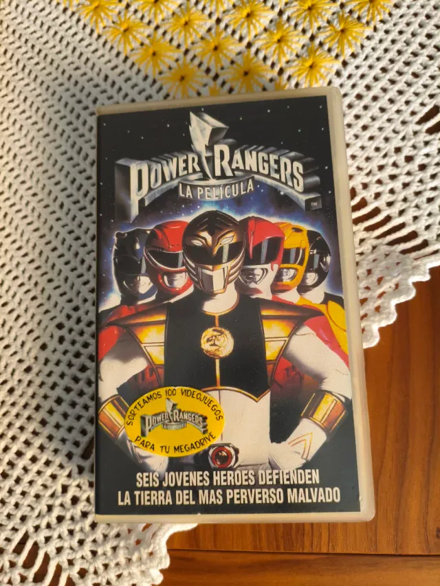 VHS Power Rangers: La Película (Español)