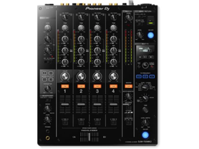 Pioneer DJM-750MK2 Mesa Mezclas Negra