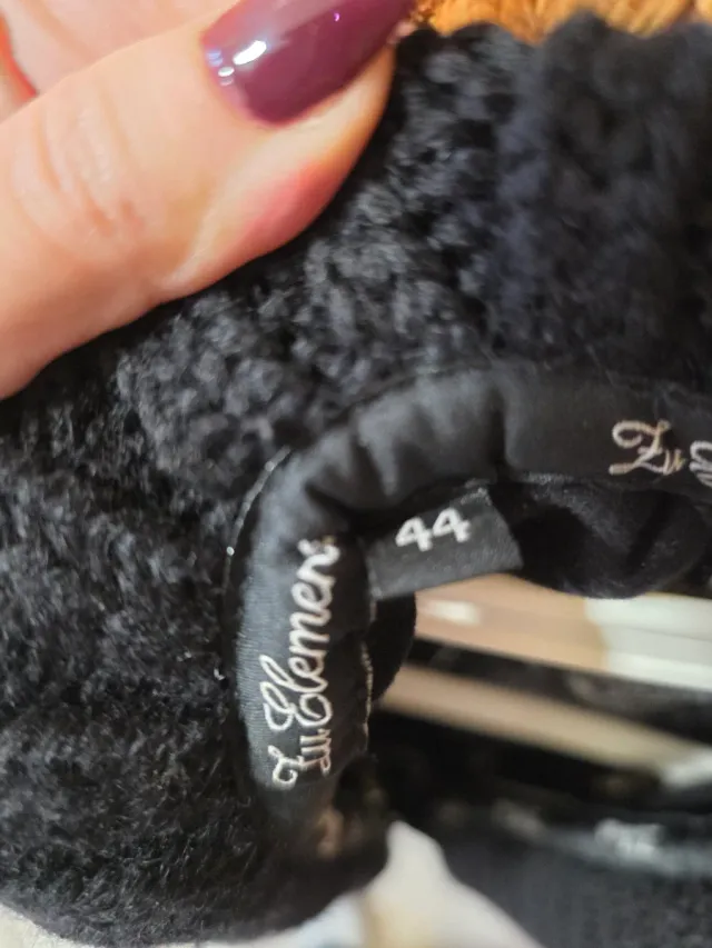 Cappotto Zu Elements nero donna