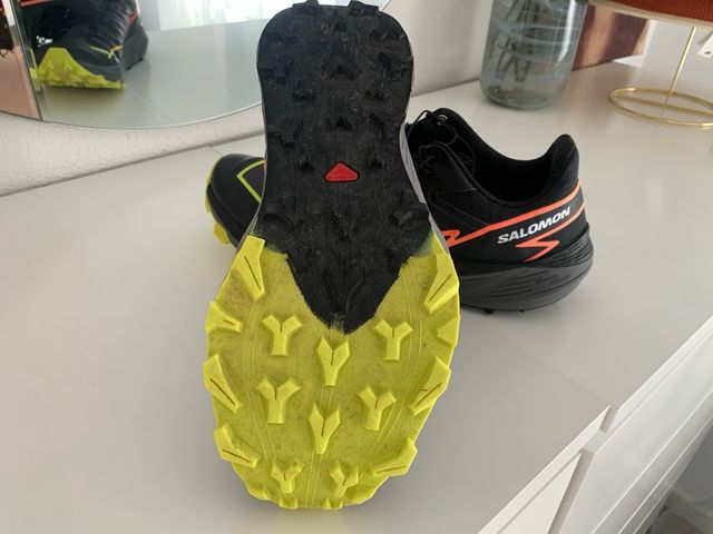 Zapatillas Salomon Thundercross Negro Naranja