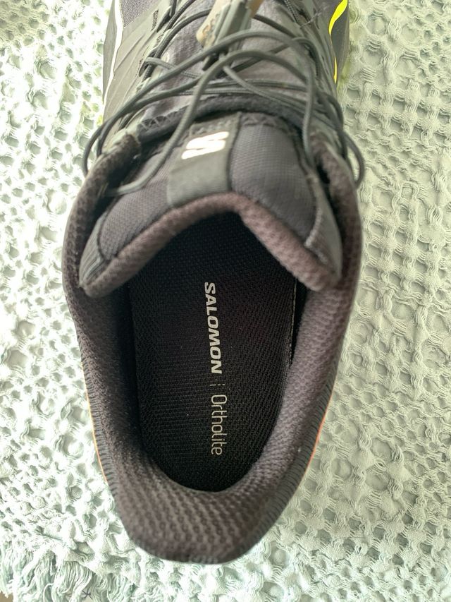 Zapatillas Salomon Thundercross Negro Naranja