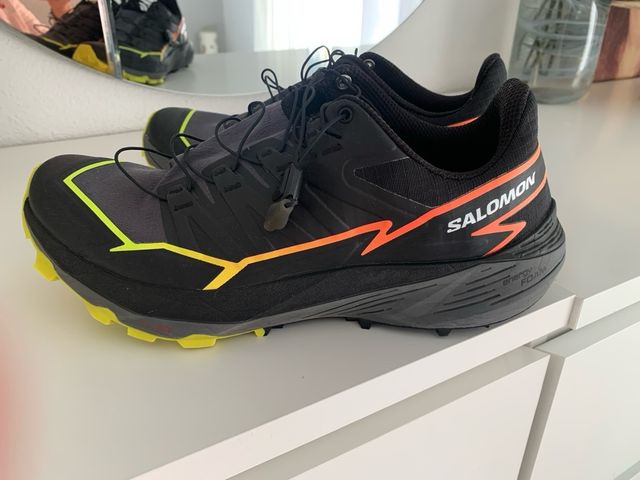 Zapatillas Salomon Thundercross Negro Naranja