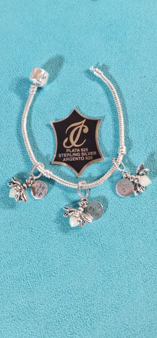 CHARM Plata 925 Luz Brillante de FANTASÍA