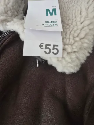 Cazadora de invierno marrón talla M