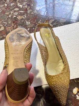 Sandalias TF Beige Vestir