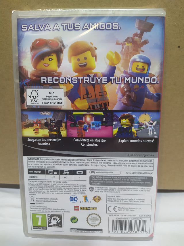 Il videogioco LEGO Movie 2 per Nintendo Switch