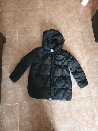 Abrigo Mayoral niña negro