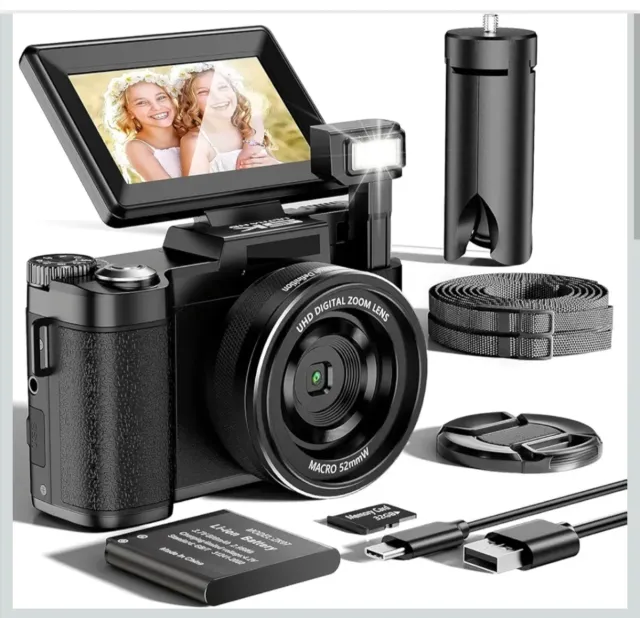 Cámara Digital 5K 64MP Zoom 18X