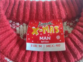 3 Jerseys Navideños Rojos y Blancos