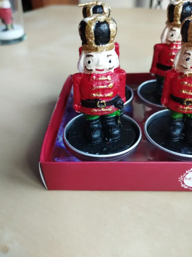 Regalo de navidad lote de 6 velas