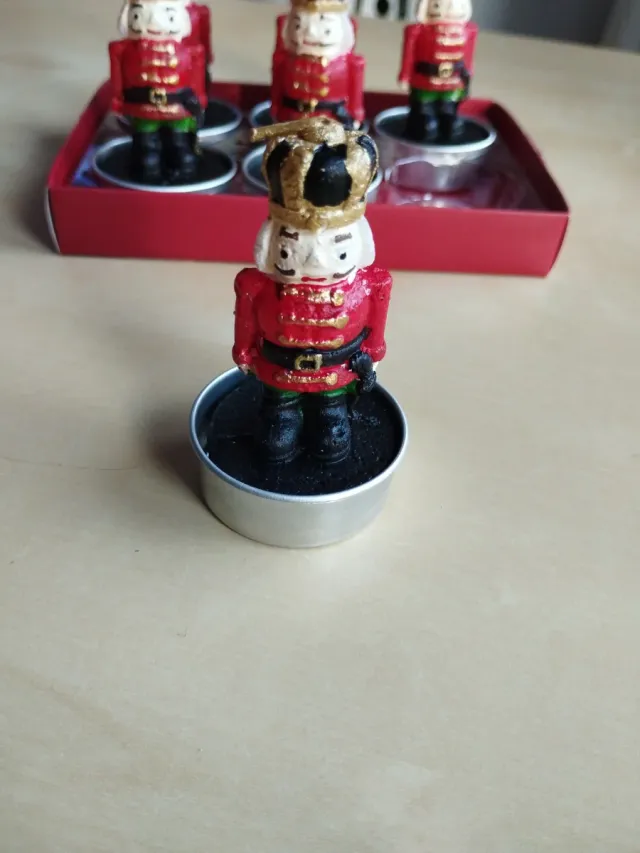 Regalo de navidad lote de 6 velas