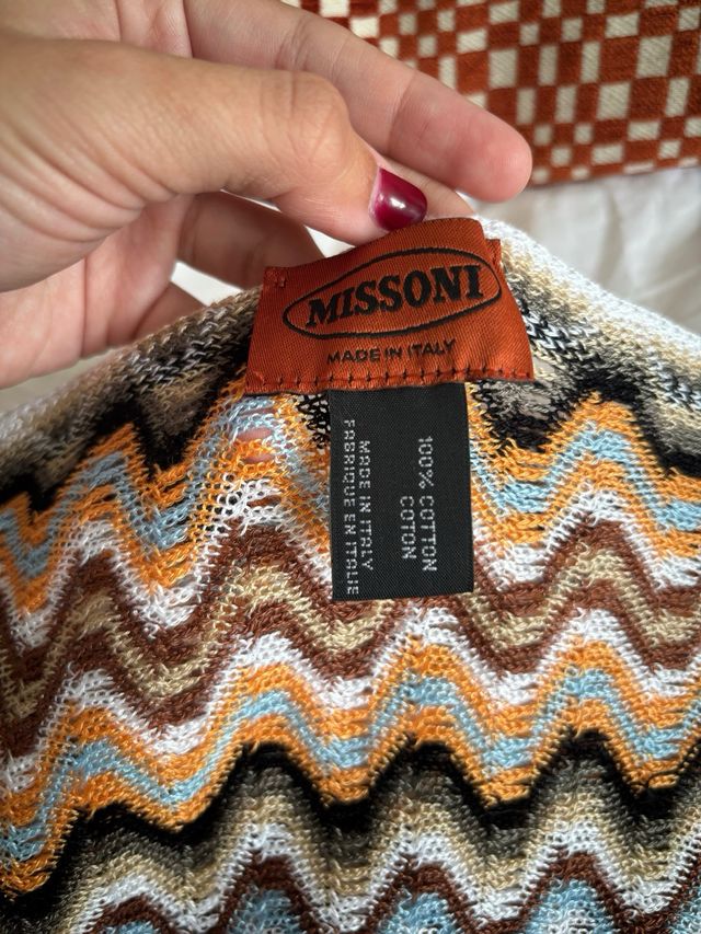 Poncho/Capa Missoni Multicolor Talla Única