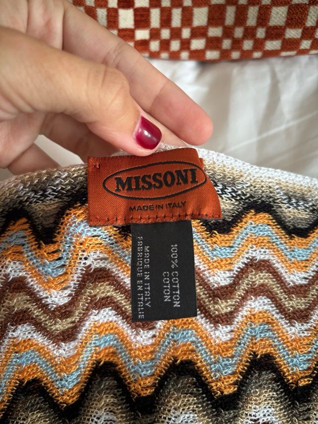 Poncho/Capa Missoni Multicolor Talla Única