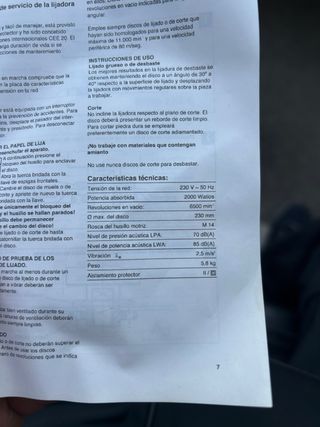 Radial/amoladora angular Einhell Bavaria 230-4