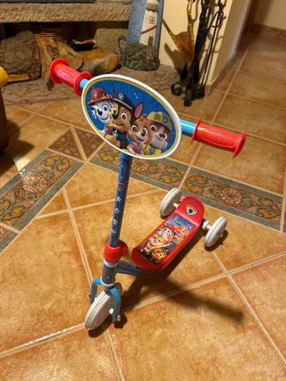 Patinete Patrulla Canina 3 Ruedas