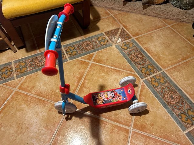 Patinete Patrulla Canina 3 Ruedas