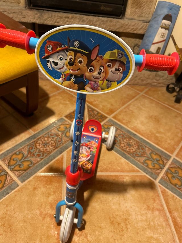 Patinete Patrulla Canina 3 Ruedas