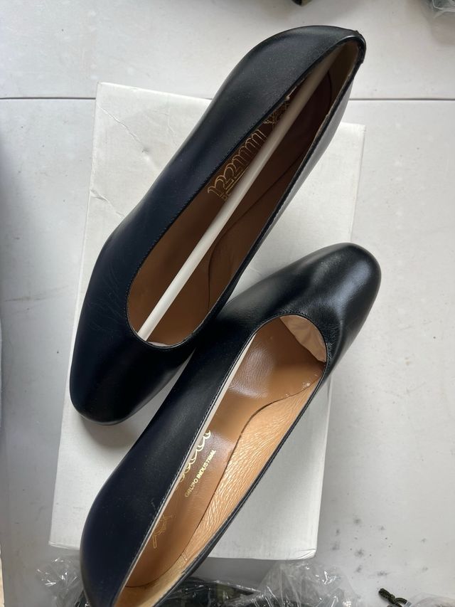 Zapatos de tacón negros mujer