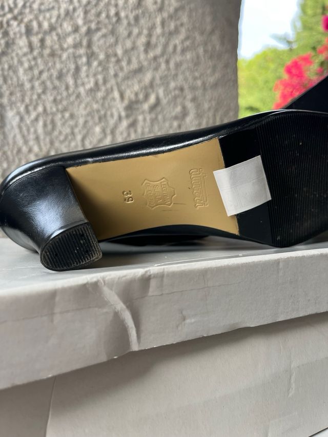 Zapatos de tacón negros mujer