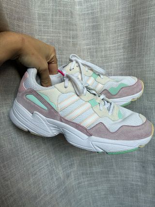 Adidas Yung 96 Talla 38 Rosa y Azul