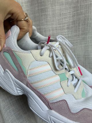 Adidas Yung 96 Talla 38 Rosa y Azul