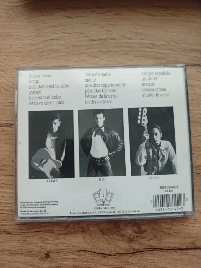 CD Gabinete Caligari - Nacional Pop Rock