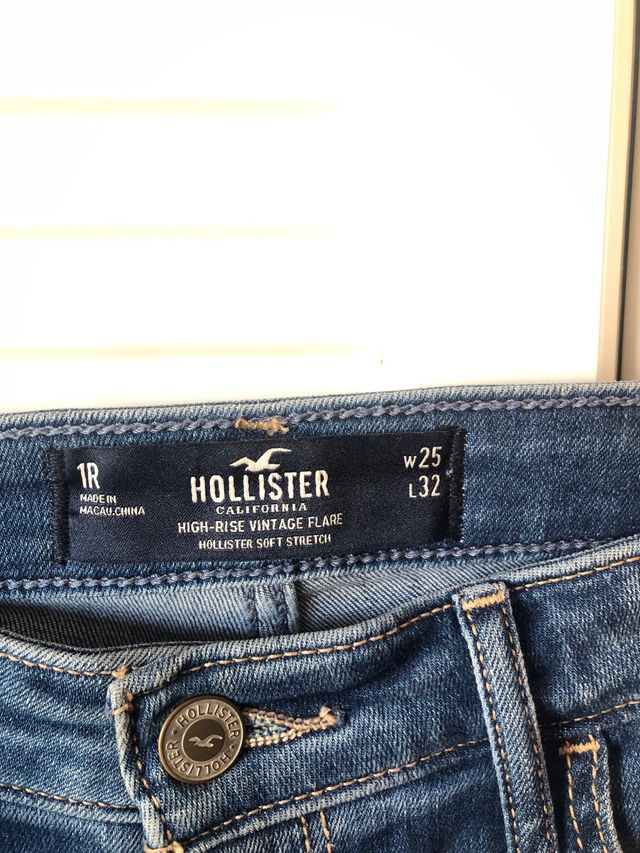 Pantalones vaqueros Hollister azul talla 36  chica